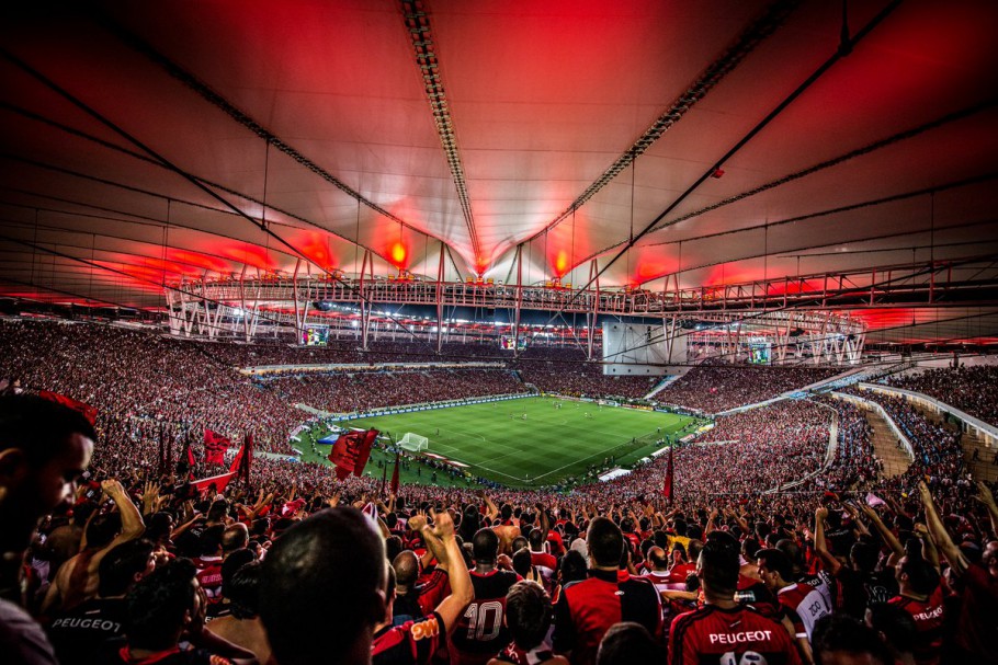 Football match in Rio